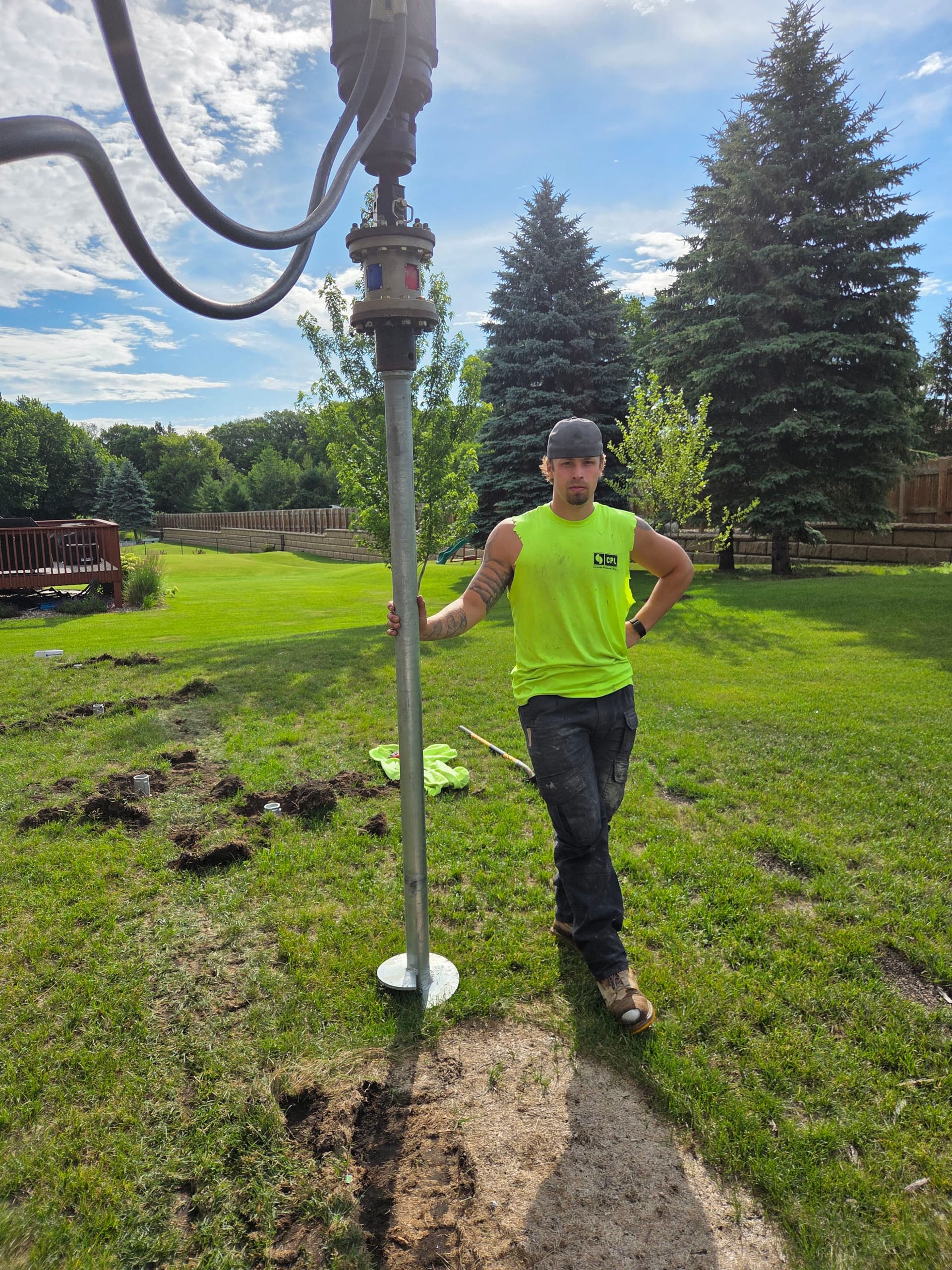 Helical Piers vs. Concrete Footings for Gazebos image