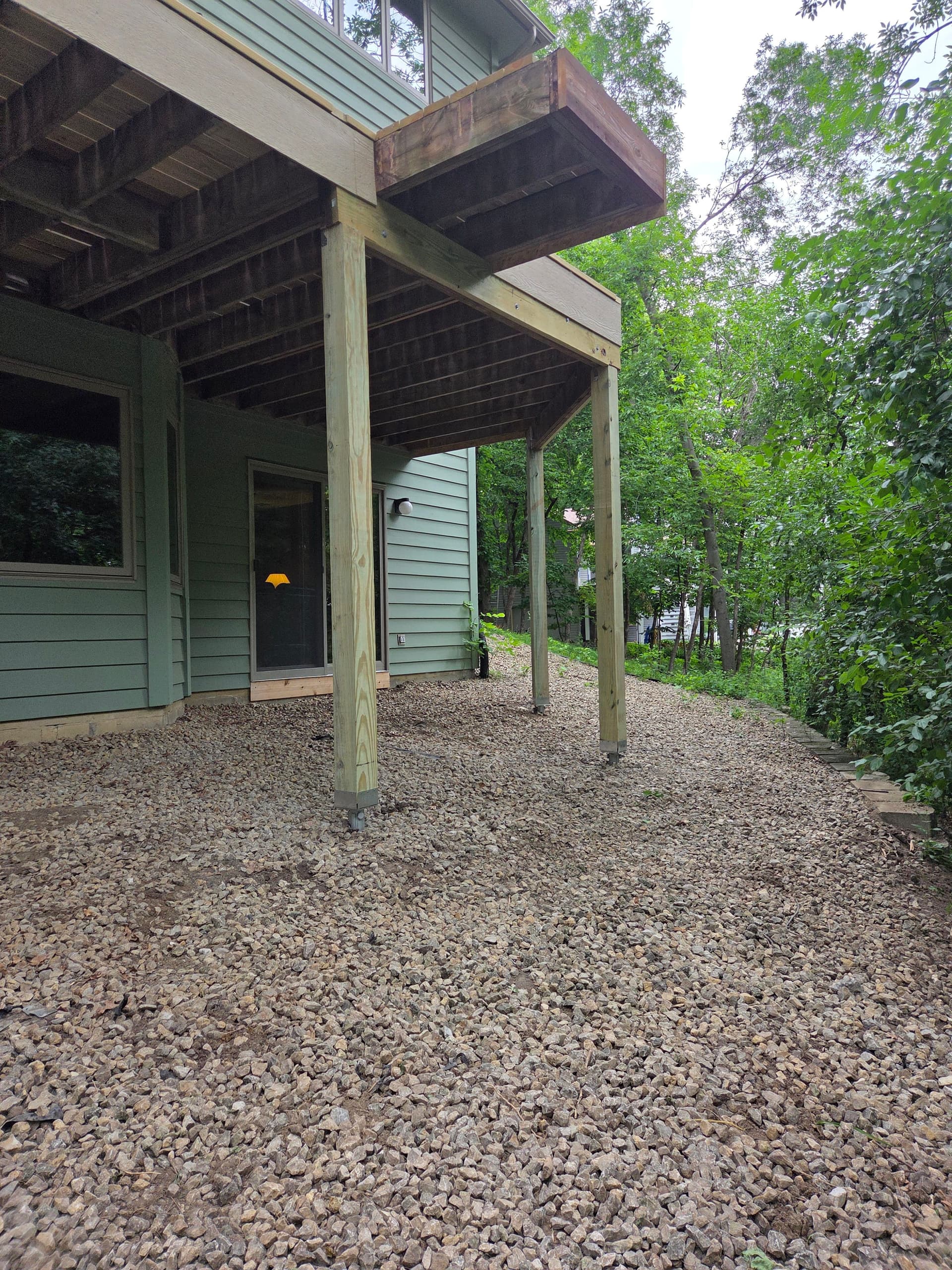Gallery photos for Helical Pier Deck Footing Replacement in Maple Grove: Image #3