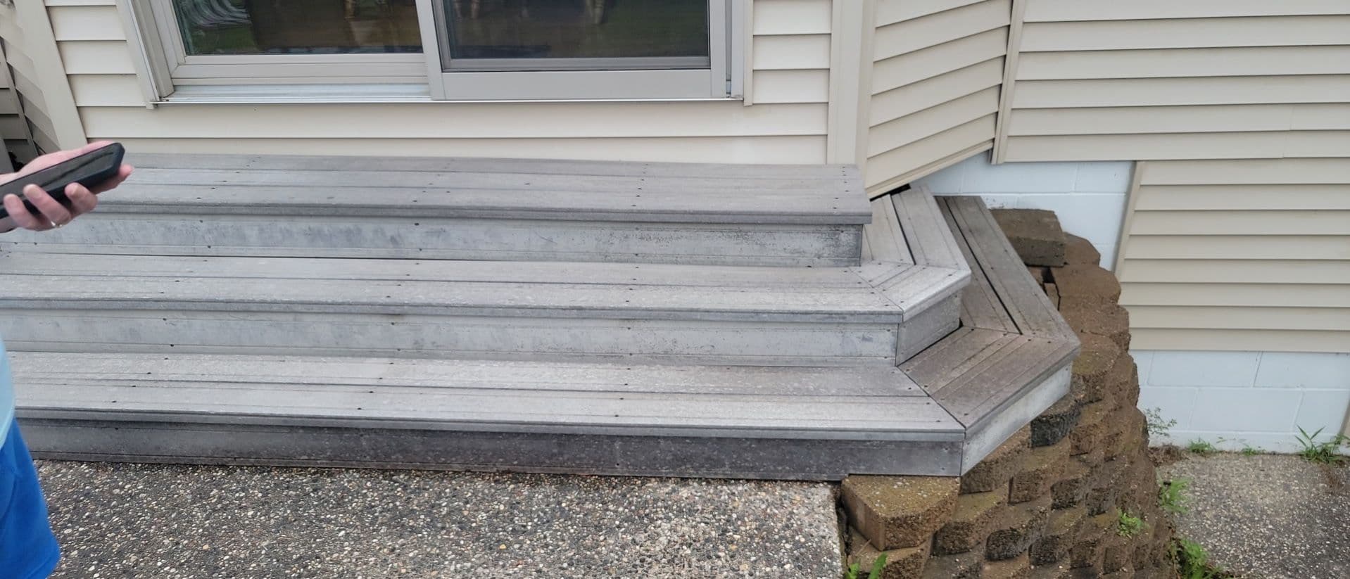Project Sinking Back Patio Re-Leveled in Farmington MN image