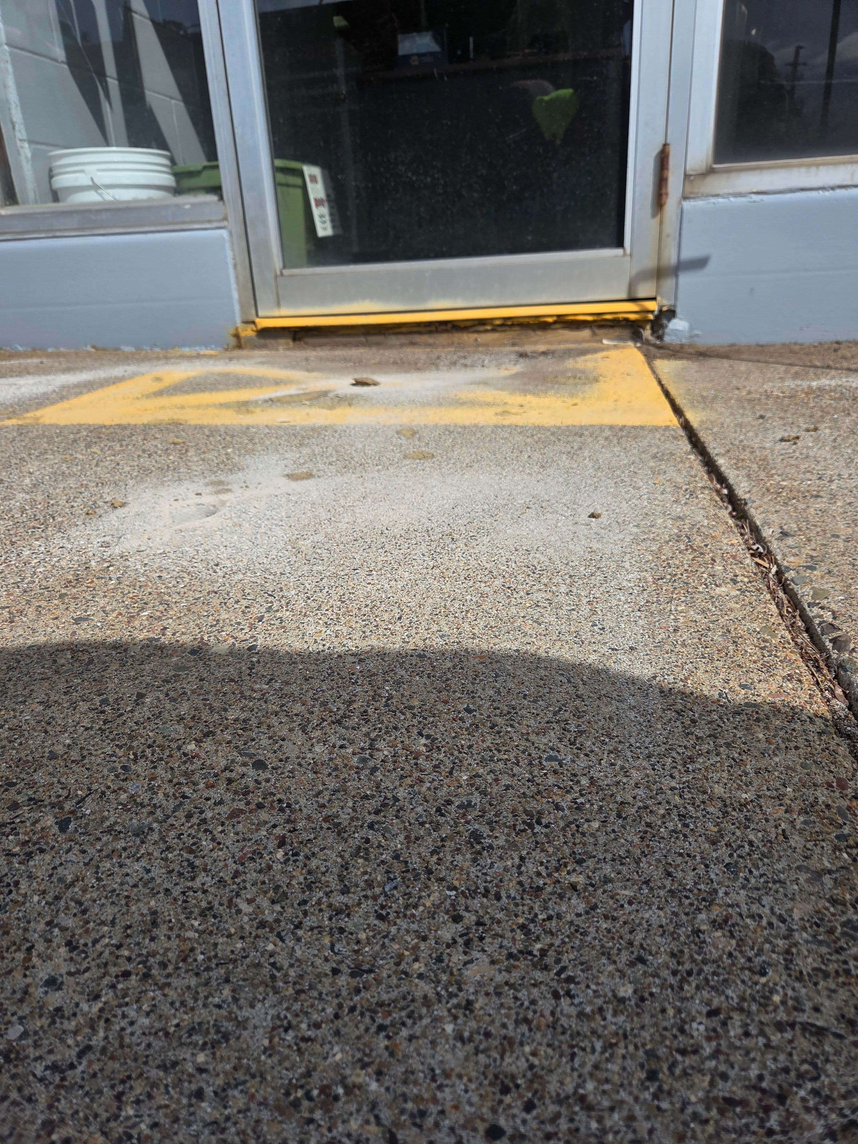 Project Sunken Commercial Walkway Lifted 3 Inches to ADA Compliance image