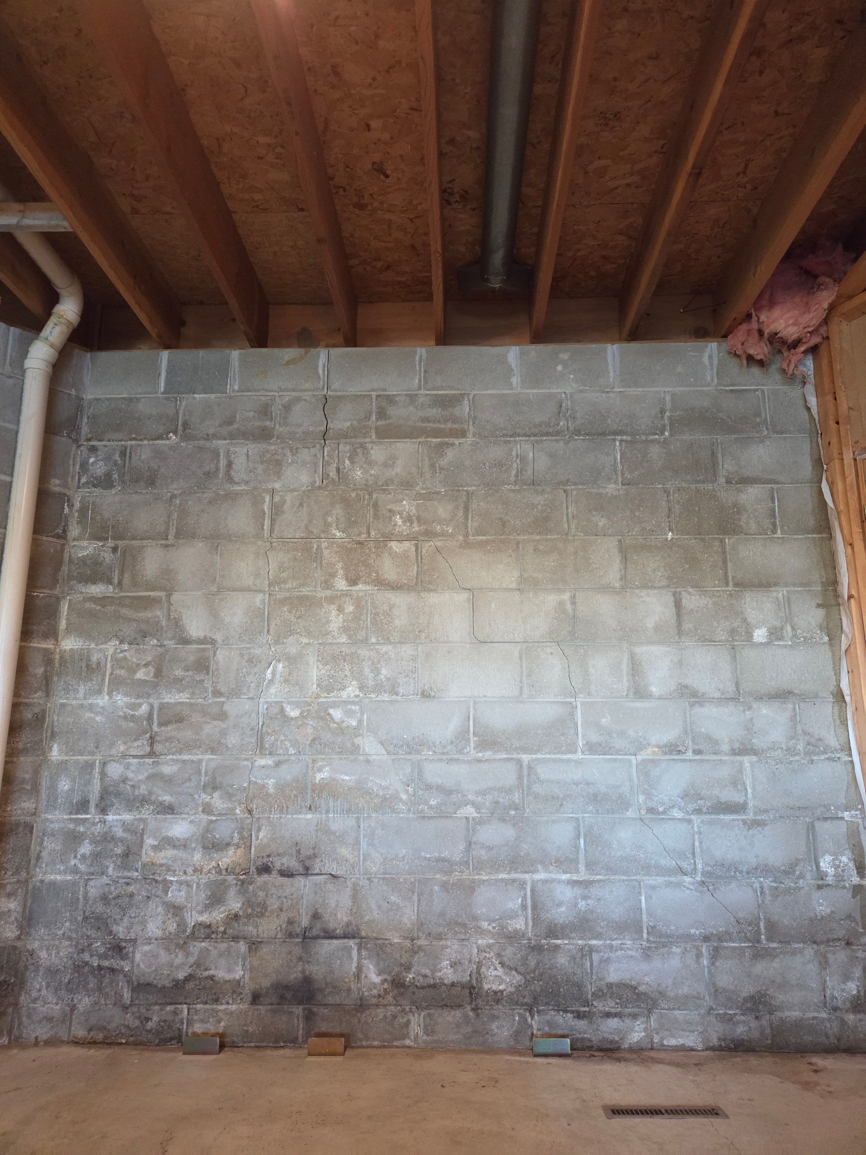 Project Bowing Foundation Wall Fixed With Steel I-Beams and Exterior Waterproofing image