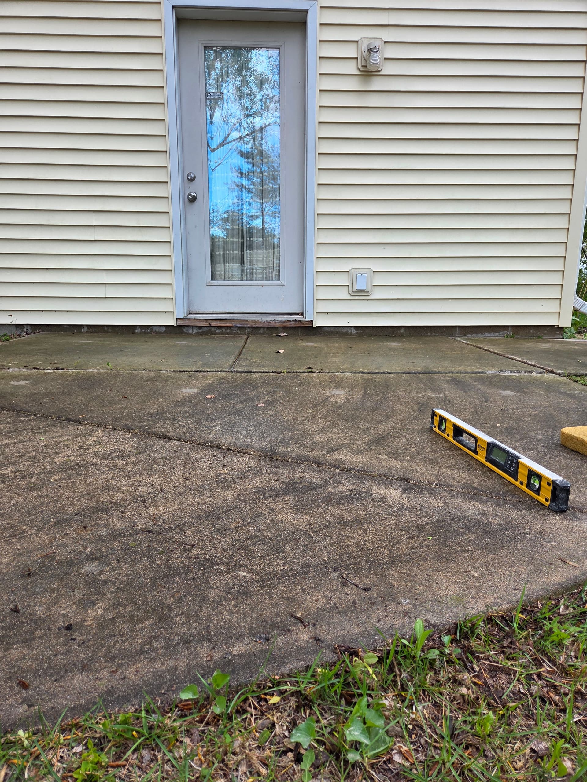 Gallery photos for Back Patio Concrete Lifting in Elko New Market: Image #1