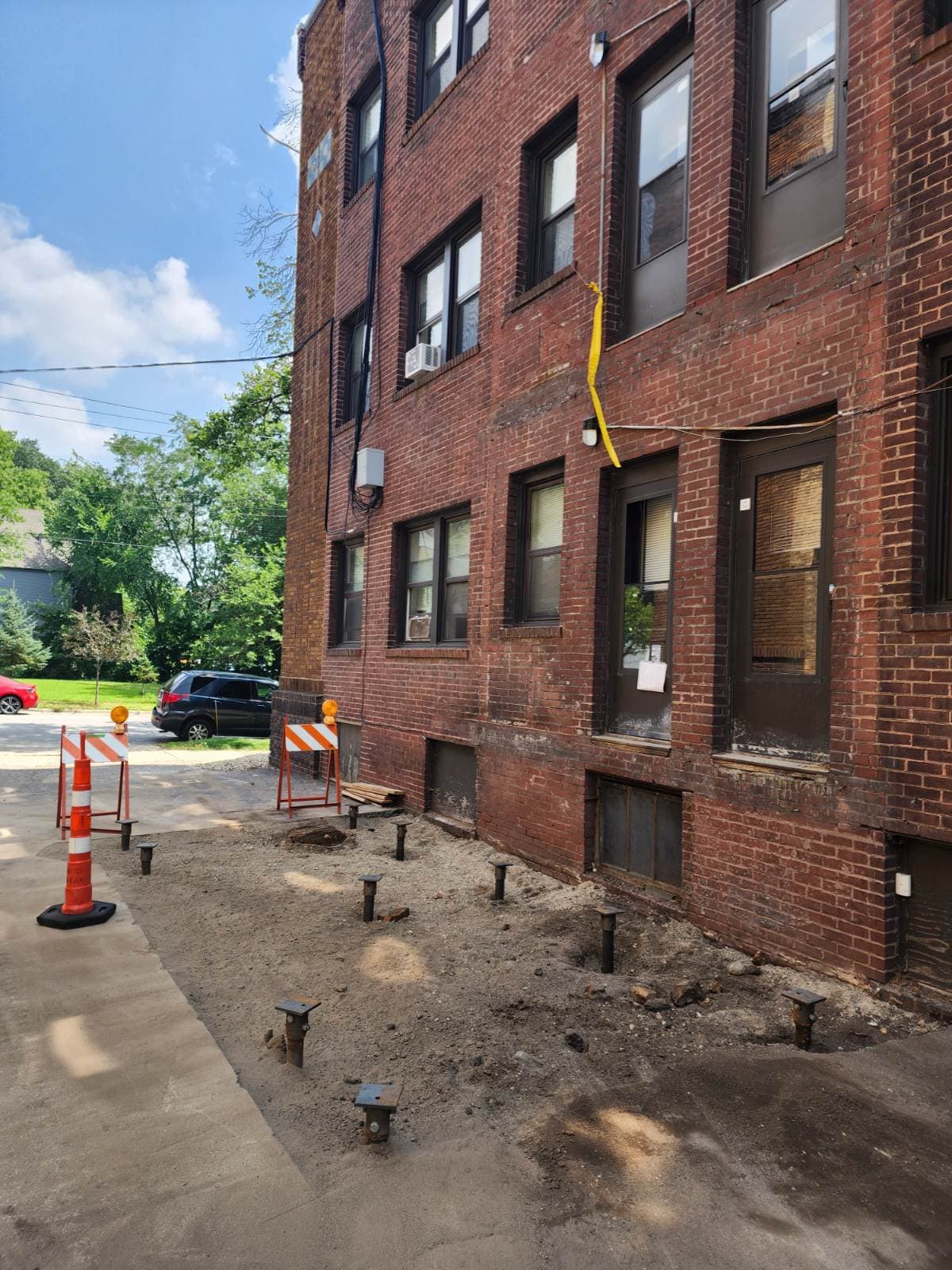 Gallery photos for Helical Pier Installation for Improved Stability: Image #1