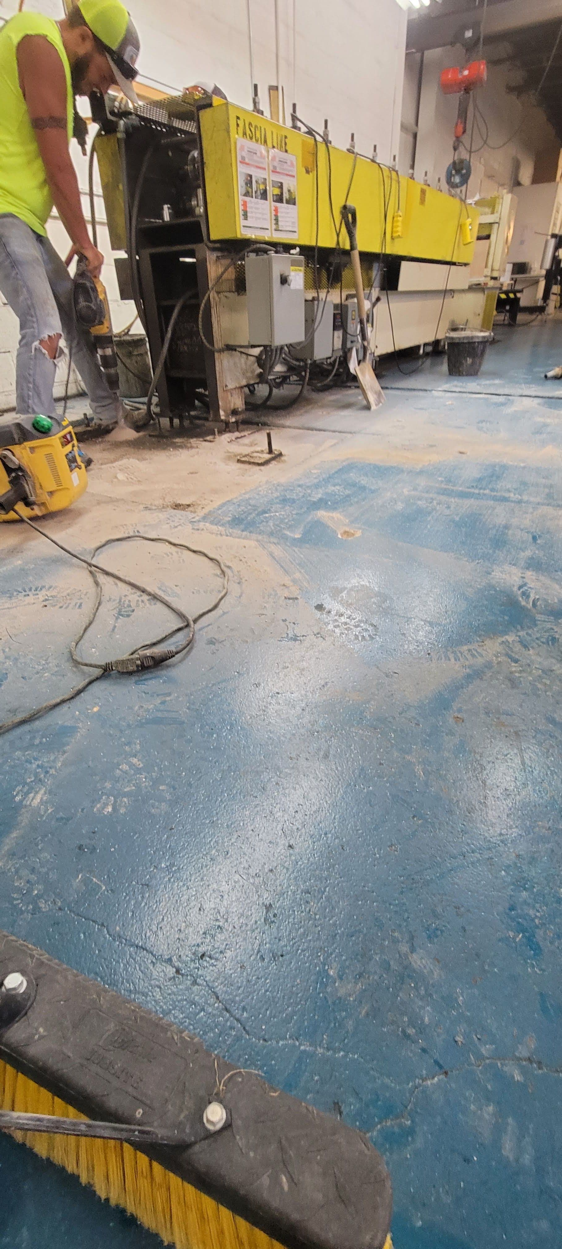 Gallery photos for Precision Concrete Lifting in an Industrial Workshop: Image #2