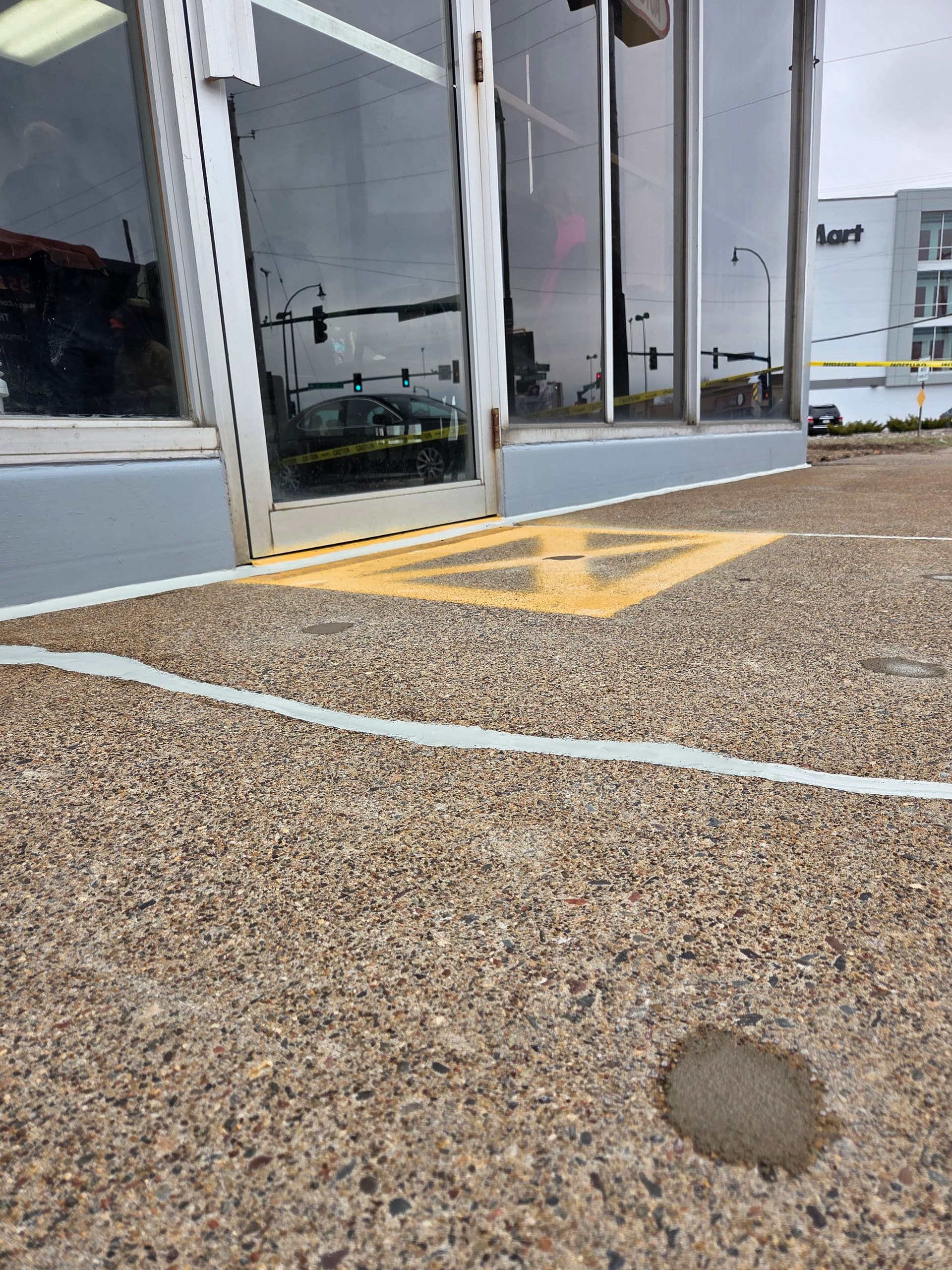 Gallery photos for Sunken Commercial Walkway Lifted 3 Inches to ADA Compliance: Image #3
