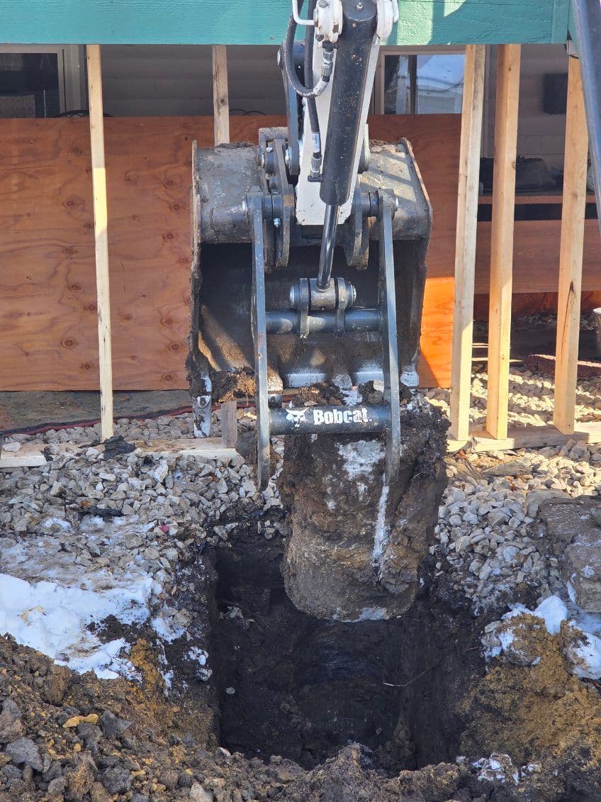 Gallery photos for Foundation Lifting Project in Lakeville: Image #1