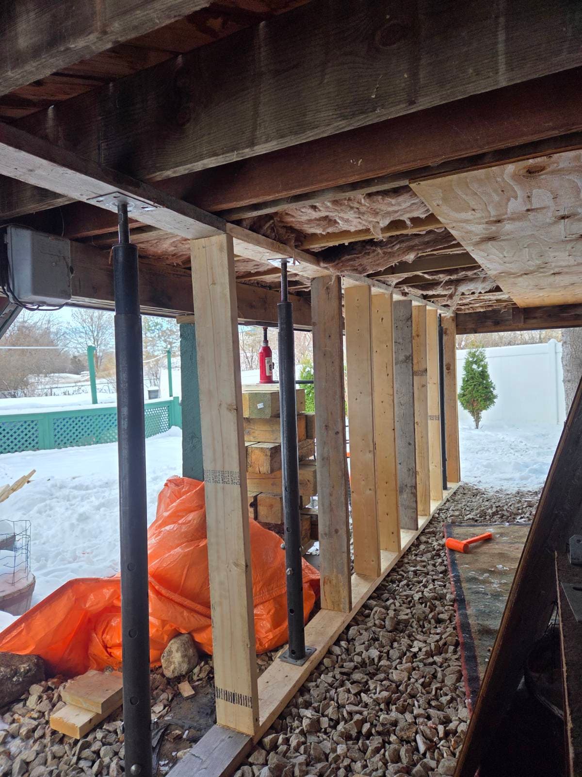 Gallery photos for Foundation Lifting Project in Lakeville: Image #2